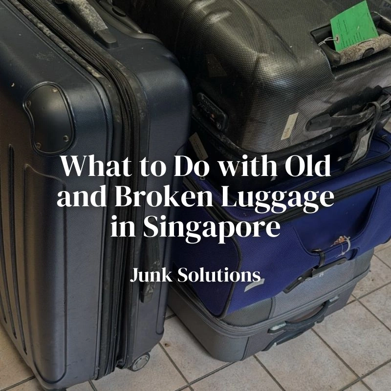 What to Do with Old and Broken Luggage in Singapore