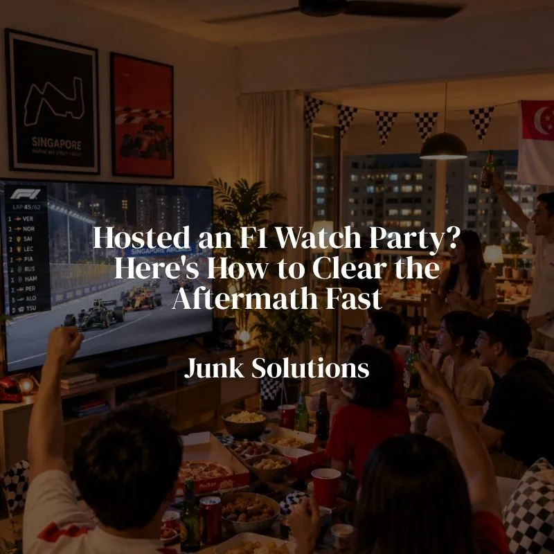 Hosted an F1 Watch Party? Here’s How to Clear the Aftermath Fast